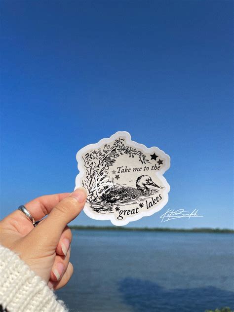 The great Lakes Sticker Folklore Sticker Taylor Swift Stickers Waterproof Stickers Vinyl ...