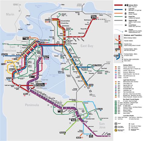 Two Transit Maps: The Current Reality and a Possible Future | SPUR