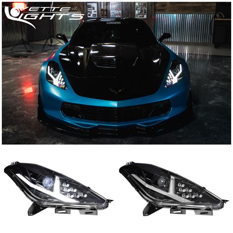 2014-2019 C7 Corvette Morimoto Aventador-Style LED Headlights – Vette Lights