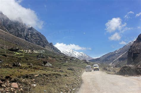 Zero Point Sikkim- the Last Frontier Near China - U.A. Satish