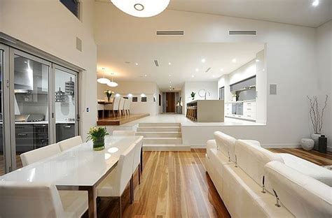 Attractive Split Level Living Room Ideas 24 | Sunken living room, Split level kitchen, Split ...