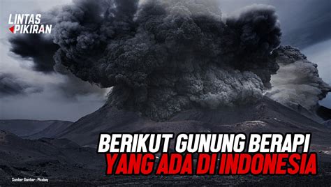 10 GUNUNG BERAPI YANG ADA DI INDONESIA