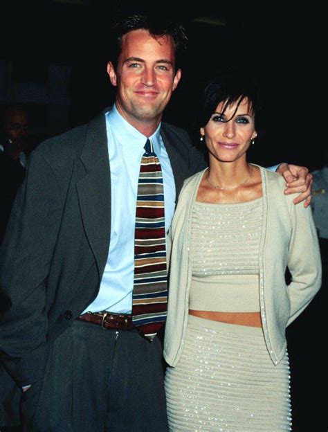 Courteney Cox Shares Unseen 'Friends' Moment Of Her And Matthew Perry