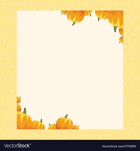 Frame of thanksgiving style collection Royalty Free Vector