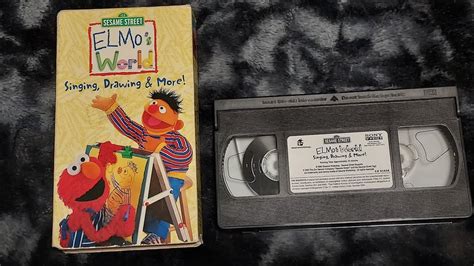 Opening/Closing Of Sesame Street Elmo's World: Singing, Drawing, & More VHS From 2000 - YouTube