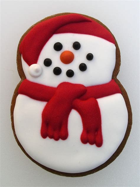 Nina's Show & Tell: Snowman Cookies