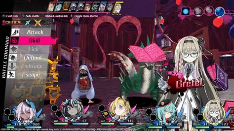 Mary Skelter Finale Screenshots Showcase Combat - RPGamer