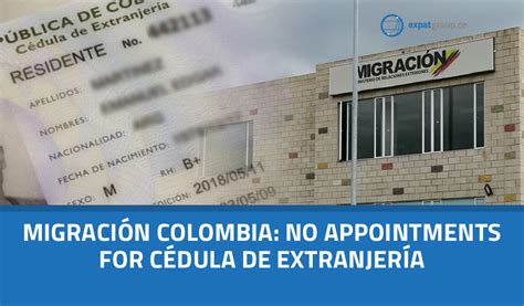 ⚠️ Migración Colombia: No appointments for Cédula de Extranjería