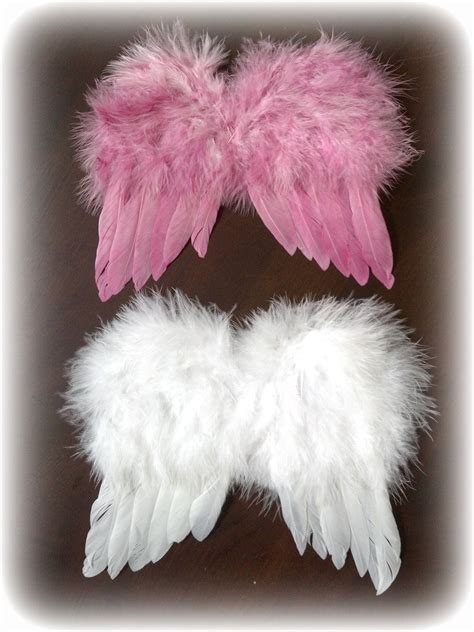 Adorable Baby Angel Wings - Choose from White or Pink