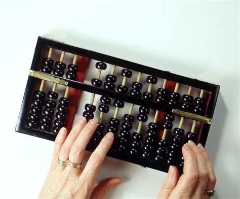 Abacus - The Chinese developed the abacus, a counting device, around 100 AD. By the 1300's it ...