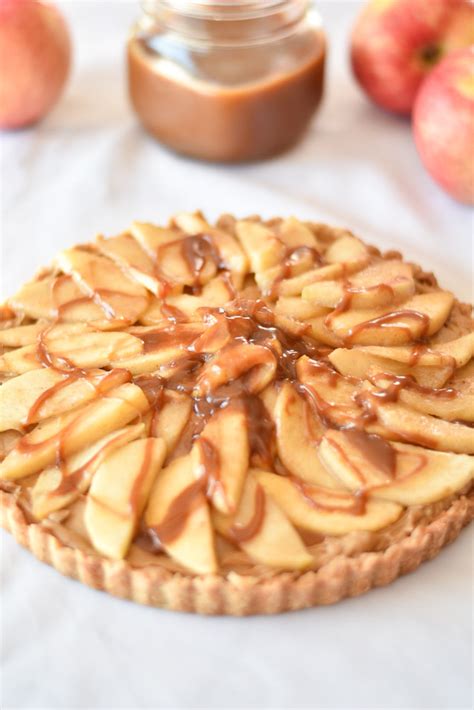 Salted Caramel Apple Tart | With Two Spoons