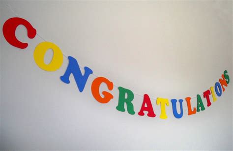 Congratulations Printable Banner - Etsy