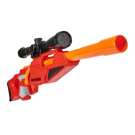 Adventure Force Alpha Rogue Blaster with Scope, Rail Adapter and Darts - Walmart.com