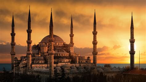 Blue Mosque Wallpaper