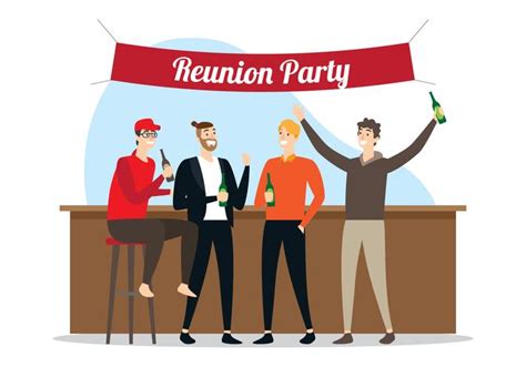 Reunion Party 268905 Vector Art at Vecteezy