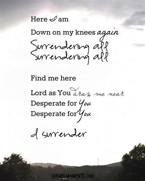 I Surrender Worship Music Lyrics Hillsong | Worship lyrics, Christian ...