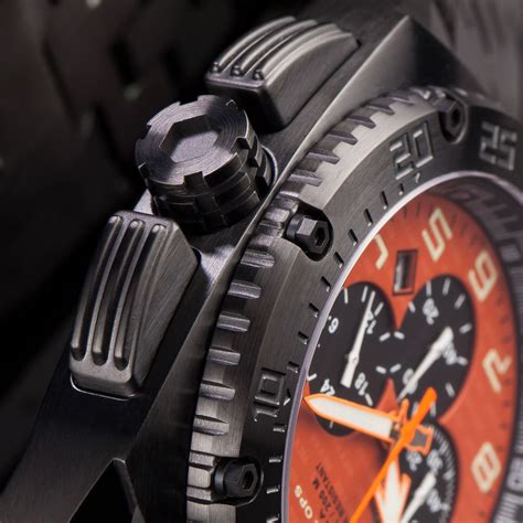 MTM Special Ops Patriot Watch Black Titanium/Orange - Sportique