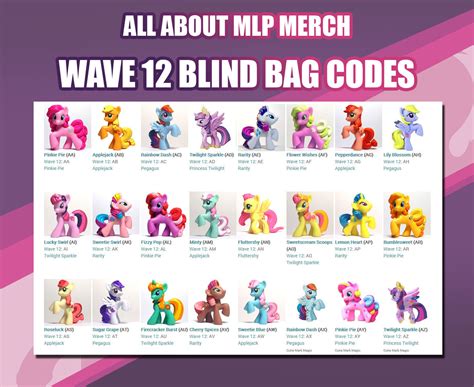 Wave 12 Blind Bag Codes Found! | MLP Merch