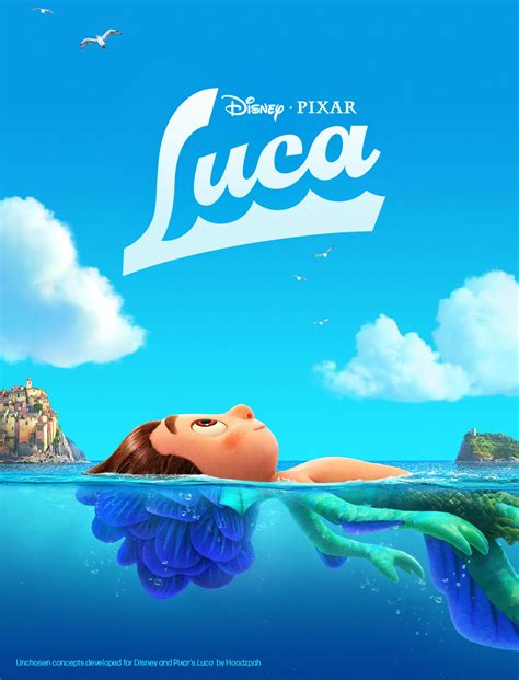 Title Treatment Concepts for Disney and Pixar's Luca - Hoodzpah