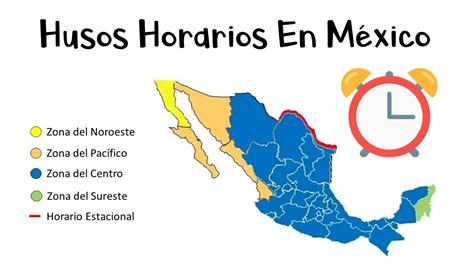 mapamundi horarios | Husos horarios, Mapa de husos horarios, Mapa de mexico