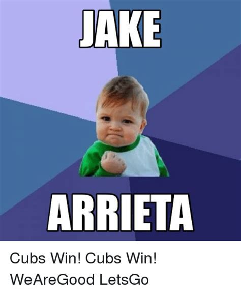 Cubs win Memes