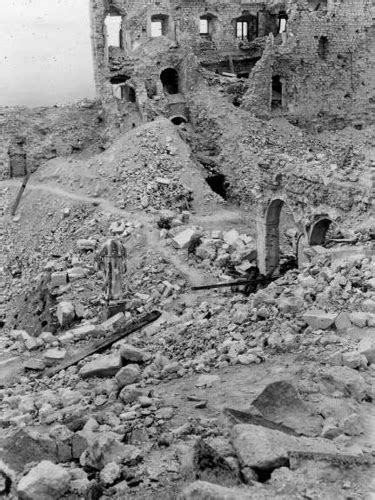 World War II: Rare Photographs the Aftermath of Battle of Monte Cassino, ca. 1944 | Gold is ...