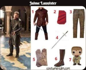 How To Dress Like Jaime Lannister Costume Guide, Diy Jaime Lannister Halloween Costume