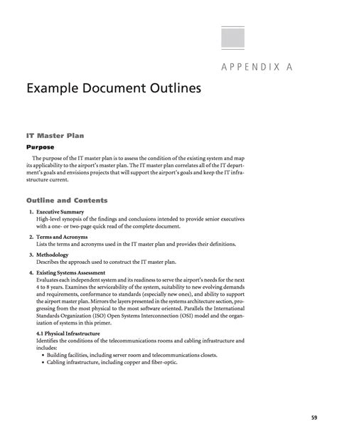 Sample Appendix Page