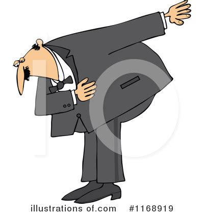 Bowing Clipart #437317 - Illustration by toonaday