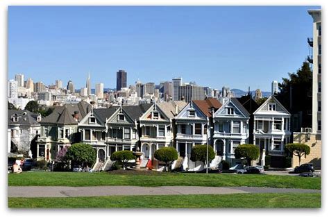 Alamo Square San Francisco | Victorian Painted Ladies