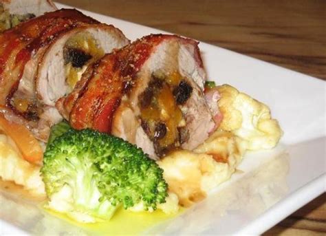 Rolled Pork Roast With Prune And Apricot Stuffing Recipe - Australian.Food.com