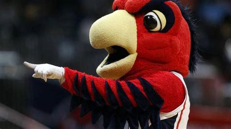 Atlanta Hawks mascot Harry the Hawk (AP Photo/John Bazemore) | AFRO American Newspapers