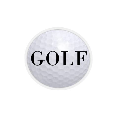 Golf Ball Sticker Golf Sticker Gift for Golfer | Etsy