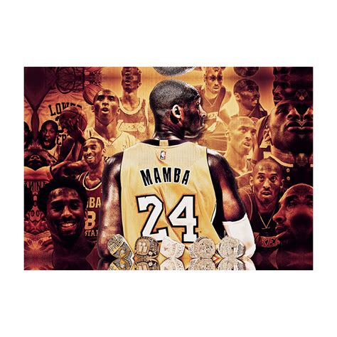 Kobe Bryant Los Angeles Lakers Large Canvas Print | Taylormade ...