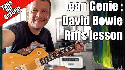 The Jean Genie : David Bowie : Guitar Lesson #389 - YouTube