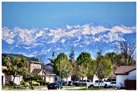 View of the Sierras from near my home on a clear day. | Great american road trip, Camping ...