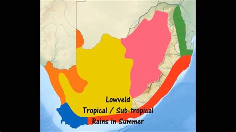 Africa Physical Map Climate