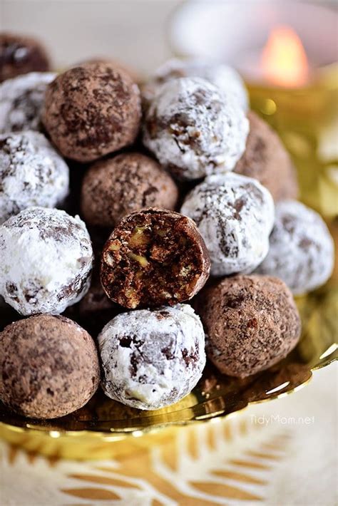 Easy Holiday Rum Balls Recipe + Video - TidyMom®