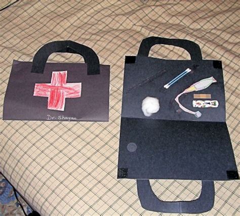 Doctor Bag Craft Photo submitted by Muhaddissa Alarakhia Fun Crafts For Kids, Toddler Crafts ...