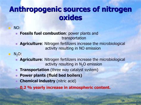 PPT - NITROGEN-OXIDES PowerPoint Presentation, free download - ID:4735299