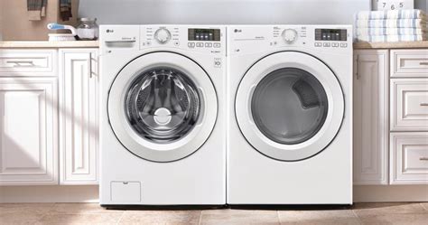 HomeDepot.com: LG Washer & Dryer ONLY $499.99 Each Delivered (Regularly $750 Each)