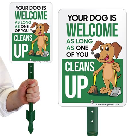 Humorous Dog Poop Signs - Funny Dog Poop Signs (from $5)