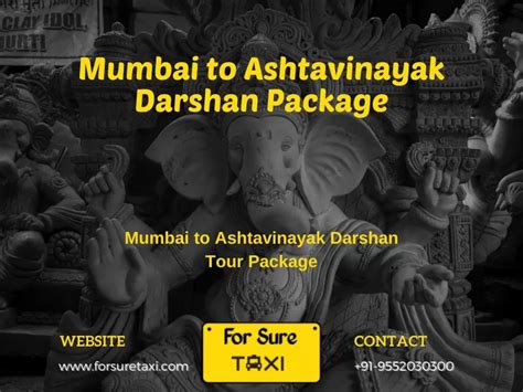 Mumbai to Ashtavinayak Tour Package | Ashtavinayak darshan from Mumbai ...