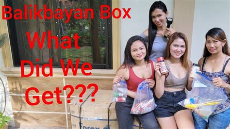 Balikbayan Box, What Did We Get? Surprise Contents from America! - YouTube