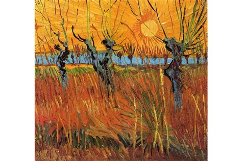 Vincent Van Gogh – Sunset at Montmajour | Widewalls