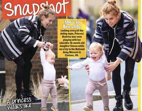 Princess Beatrice with her daughter Sienna Mapelli Mozzi and nephew August Brooksbank in March ...