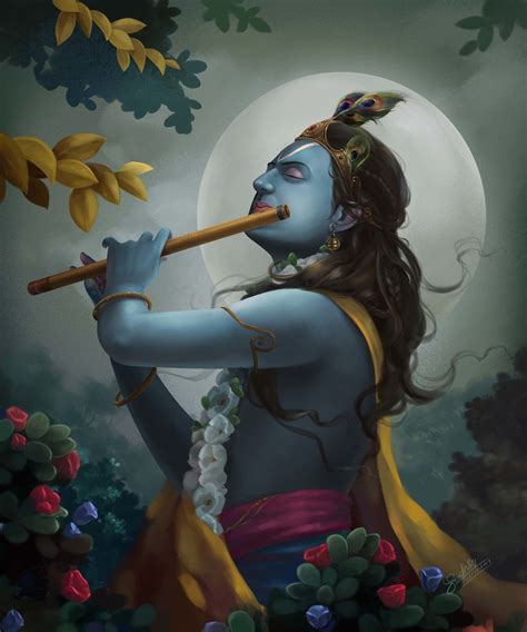 ArtStation - Lord Krishna, sudhin subramanian | Shree krishna, Krishna pictures, Krishna radha ...