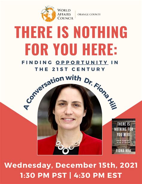 “There Is Nothing for You Here: Finding Opportunity in the 21st Century” A Conversation with Dr ...