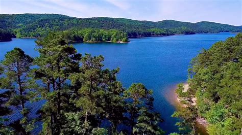 Lake Ouachita, Arkansas From Above - YouTube