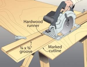 Homemade Circular Saw Guide - HomemadeTools.net